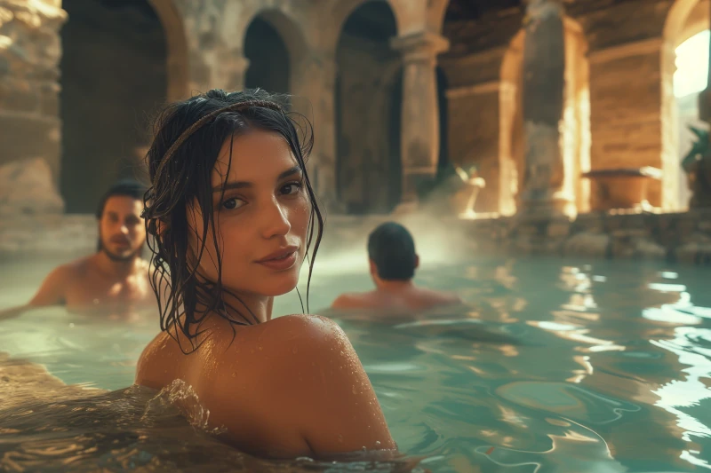 Une personne souriante